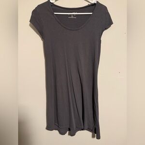 Universal Thread Charcoal Short Sleeve mid dress